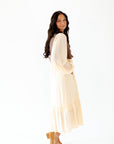 Henry Bow Front Midi Dress