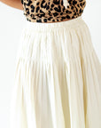 Mimi Pleated Midi Skirt