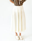 Mimi Pleated Midi Skirt