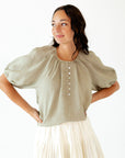 Teigan Bubble Sleeve Top