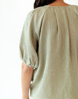 Teigan Bubble Sleeve Top