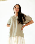Teigan Bubble Sleeve Top