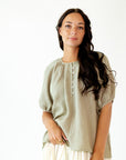 Teigan Bubble Sleeve Top