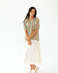 Teigan Bubble Sleeve Top