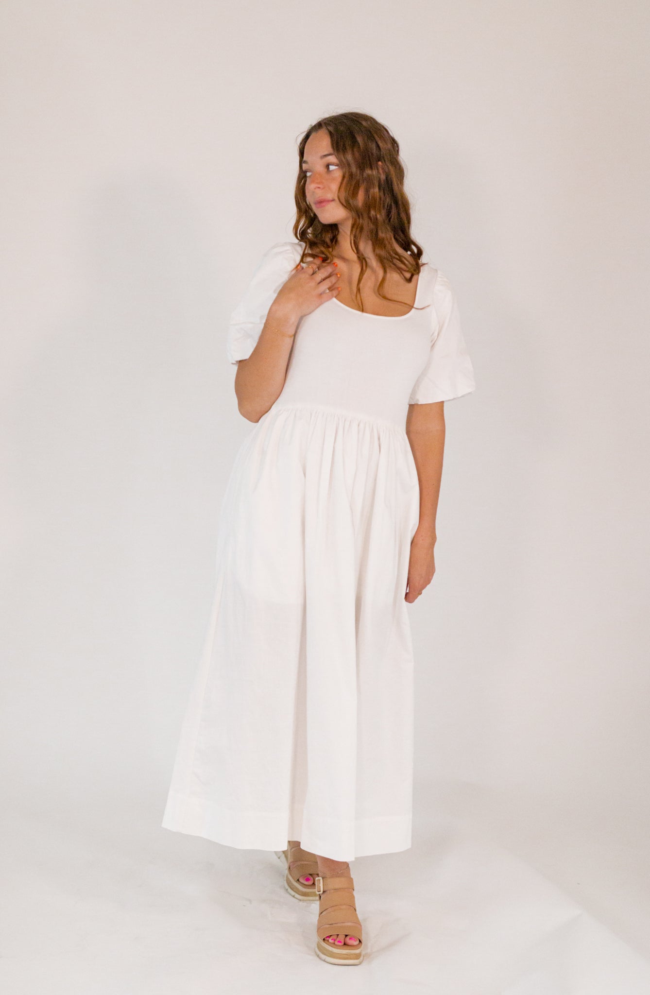 Carnegie Mixed Media Dress