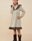 Ivory Floral Tween Dress