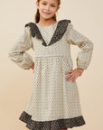 Ivory Floral Tween Dress