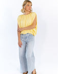 Denny Pleated Top
