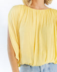 Denny Pleated Top