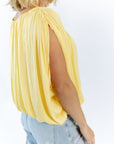 Denny Pleated Top
