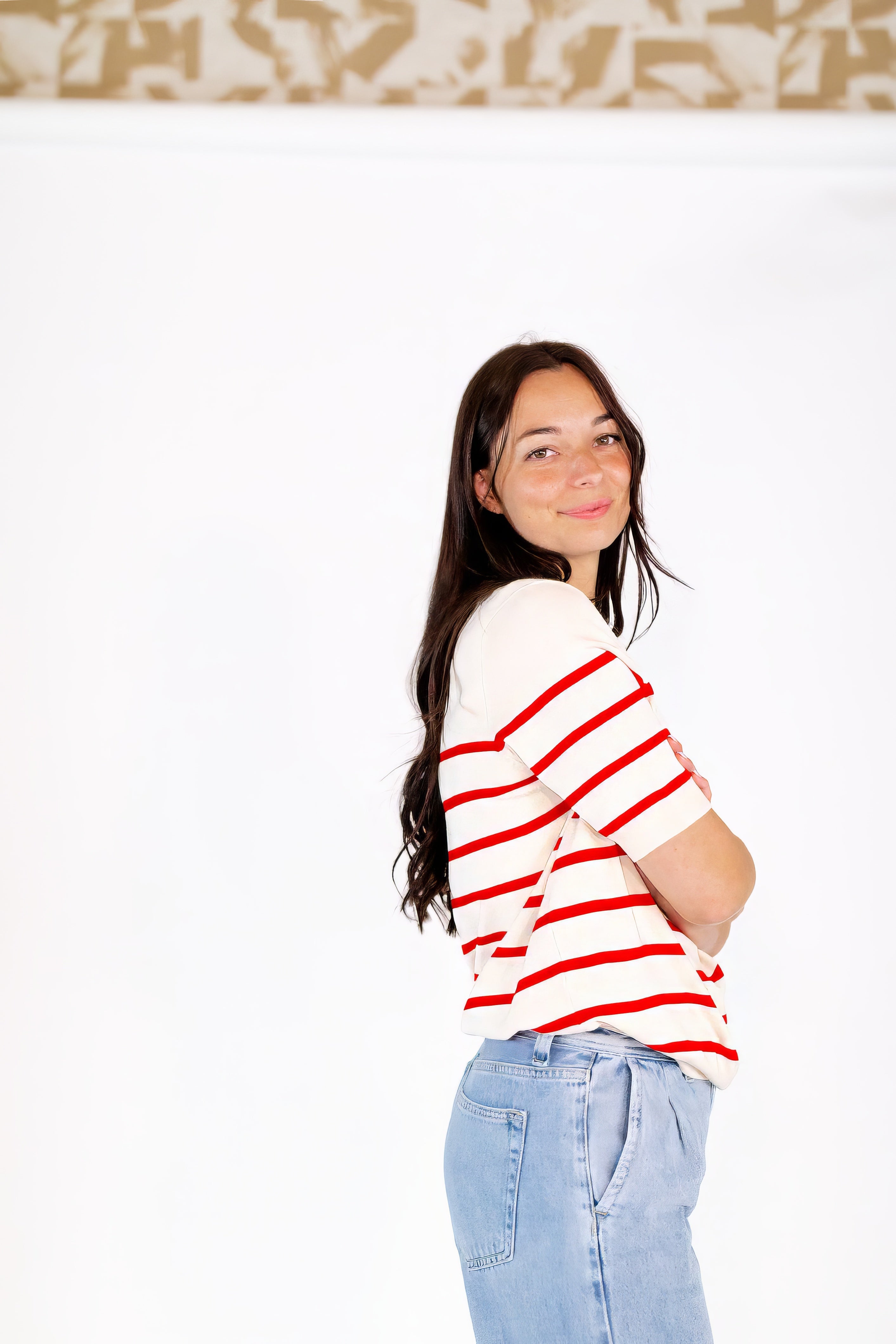 Hetta Striped Knit Tee