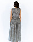 Lucia Smocked Gingham Maxi Dress ⤫ Restocked