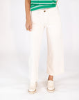 Ophelia White Barrel Jeans