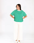 Ophelia White Barrel Jeans