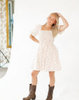 Darla Smocked Floral Mini Dress