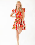 James Floral Mini Dress