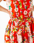 James Floral Mini Dress