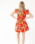 James Floral Mini Dress