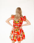 James Floral Mini Dress