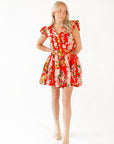 James Floral Mini Dress
