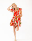 James Floral Mini Dress