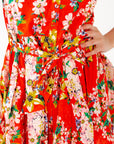James Floral Mini Dress