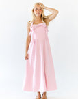 Deyna Bow Accent Halter Dress