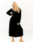 Emerson Velvet Midi Dress