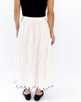 Dakota Embroidered Midi Skirt
