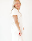 Penny Bow Detail Mini Dress