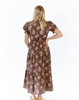 Forest Floral Midi Dress