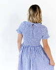 Ives Gingham Midi Dress