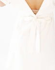 Penny Bow Detail Mini Dress