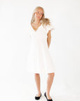 Penny Bow Detail Mini Dress