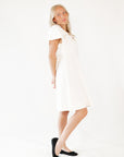 Penny Bow Detail Mini Dress