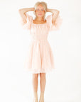Addison Pearl Embellished Mini Dress