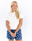 Bodie Basic White Tee
