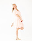 Addison Pearl Embellished Mini Dress