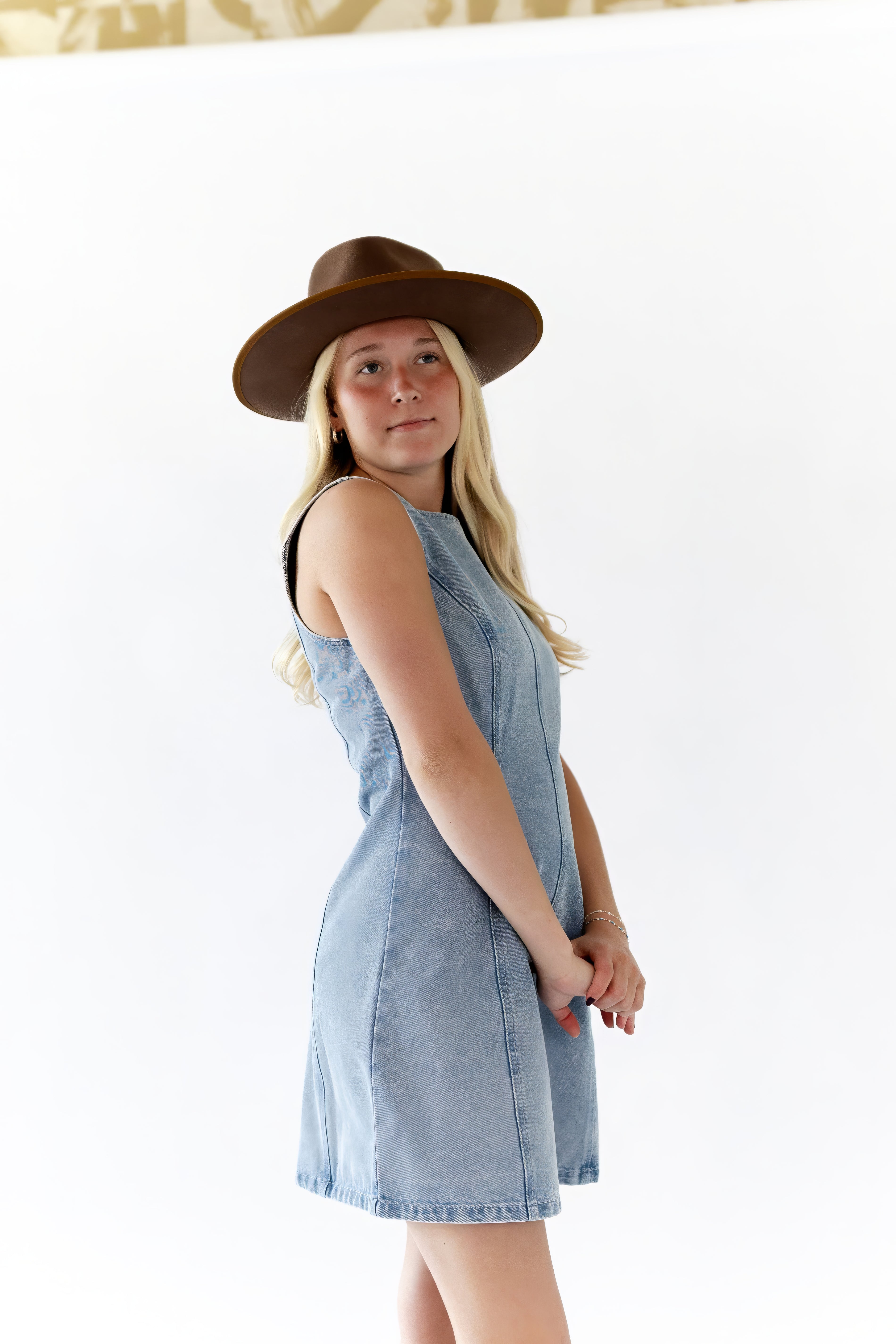 denim dress mini Welsey Denim Mini Dress