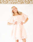 Addison Pearl Embellished Mini Dress