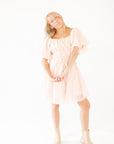 Addison Pearl Embellished Mini Dress