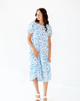 Wright Floral Midi Dress