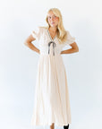 Martina Ribbon Detail Dress