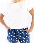 Bodie Basic White Tee