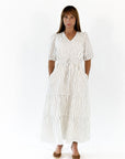Sander Striped Midi Dress