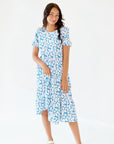 Wright Floral Midi Dress