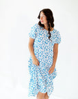 Wright Floral Midi Dress