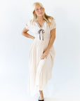 Martina Ribbon Detail Dress