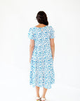 Wright Floral Midi Dress