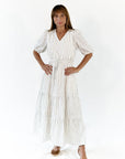 Sander Striped Midi Dress